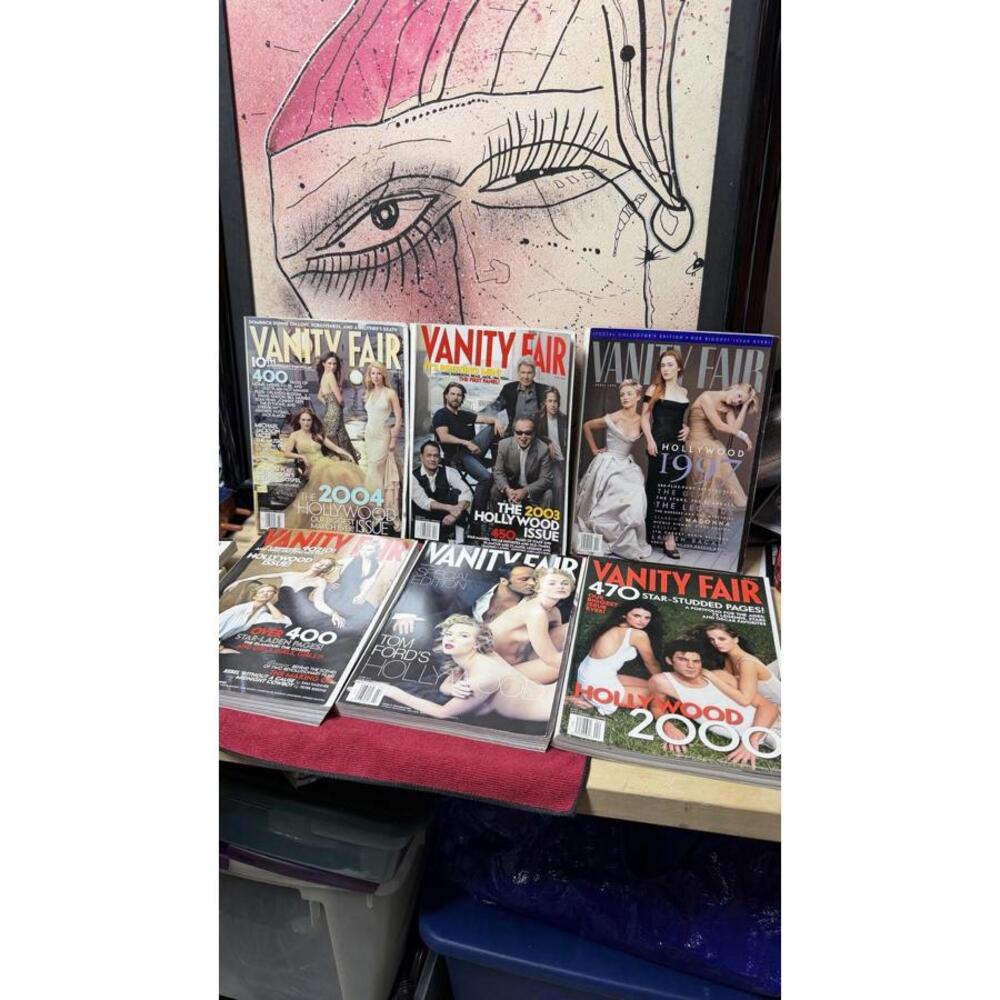 Vanity Fair Hollywood Issue Lot 1997–2006 Tom Ford 6 Magazines Set